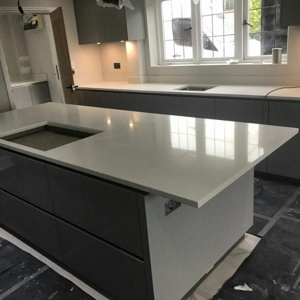 Bianco Carrina - Ware, Herts - Rock & Co Granite and Quartz Worktops