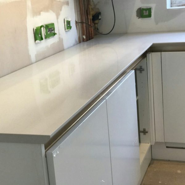 Bianco De Lusso - Walthamstow, London - Rock and Co Granite and Quartz ...