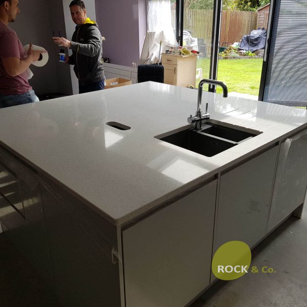 Bianco Stella Grandeur - Oldham, Manchester - Rock and Co Granite and ...