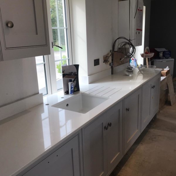 Bianco Marmo Suprema Jumbo- Buntingford, Herts - Rock and Co Granite ...