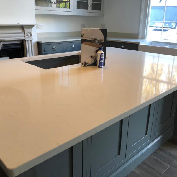 Paris Grey Carrara- Stansted Mountfitchet, Essex - Rock and Co Granite ...